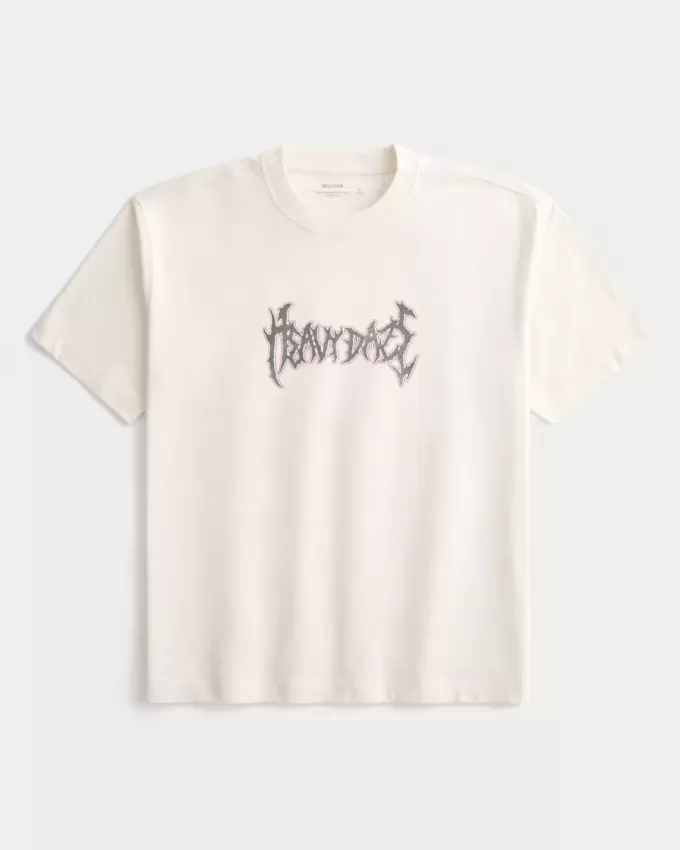 Boxy Heavyweight Heavy Daze Graphic Tee