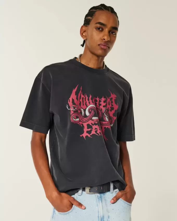 Boxy Heavyweight Nowhere Fast Graphic Tee