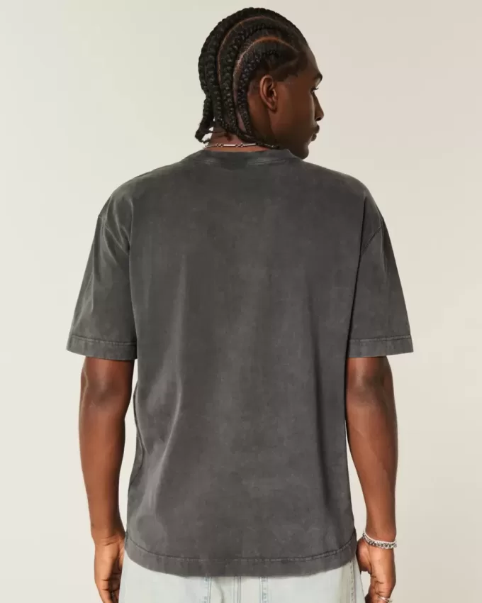 Boxy Heavyweight Oahu Graphic Tee