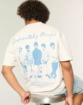 Boxy Heavyweight Oasis Graphic Tee