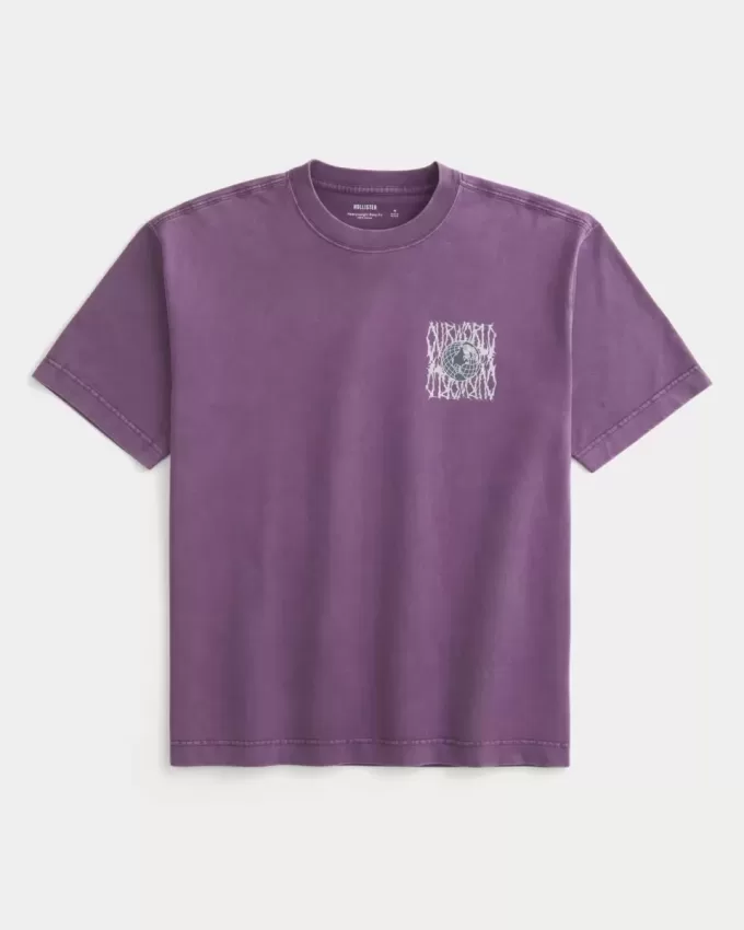 Boxy Heavyweight Our World Graphic Tee