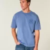 Boxy Heavyweight South Padre Island Graphic Tee