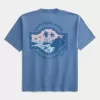 Boxy Heavyweight South Padre Island Graphic Tee