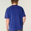 Boxy Heavyweight Washed Crew T-Shirt
