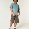 Boxy Heavyweight Washed Crew T-Shirt