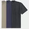 Boxy Heavyweight Washed Crew T-Shirt 3-Pack
