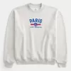 Boxy Paris Saint-Germain Graphic Crew Sweatshirt