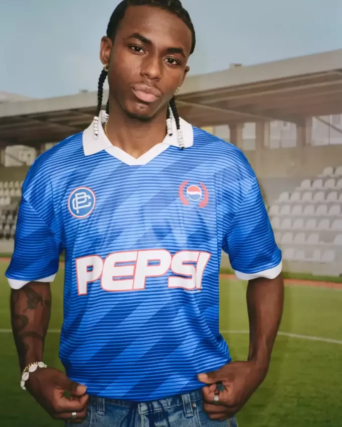 Boxy Pepsi Graphic Jersey