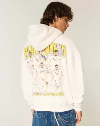 Boxy Real Madrid CF Graphic Hoodie