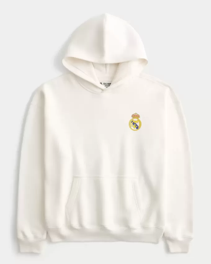 Boxy Real Madrid CF Graphic Hoodie