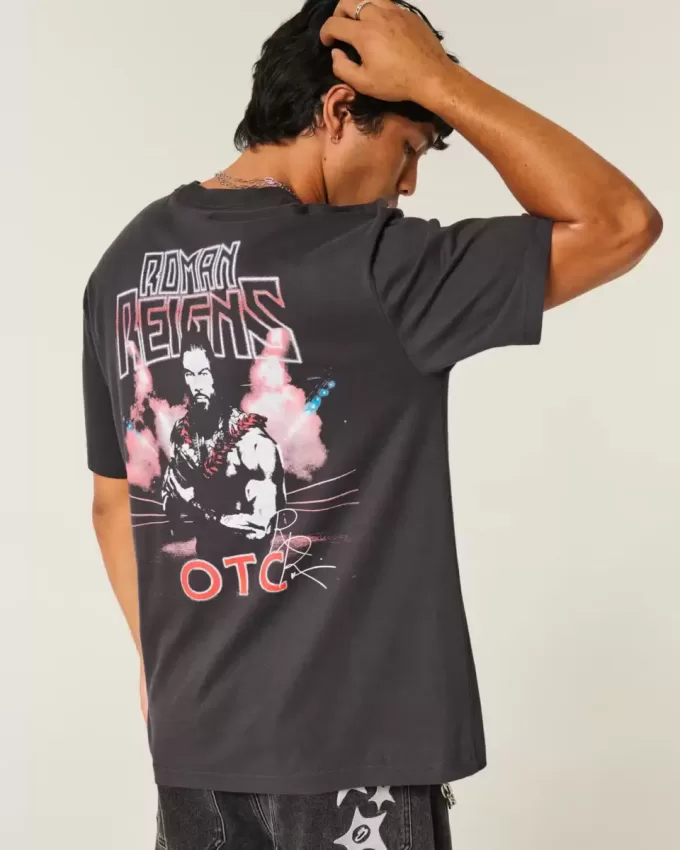 Boxy Roman Reigns The Only One Graphic Tee