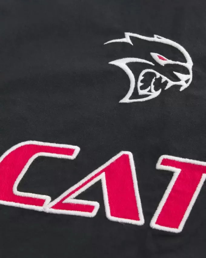 Boxy Short-Sleeve Dodge Hellcat Graphic Shirt