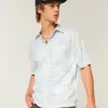 Boxy Short-Sleeve Pocket Shirt