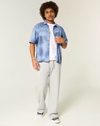 Boxy Short-Sleeve Pocket Shirt