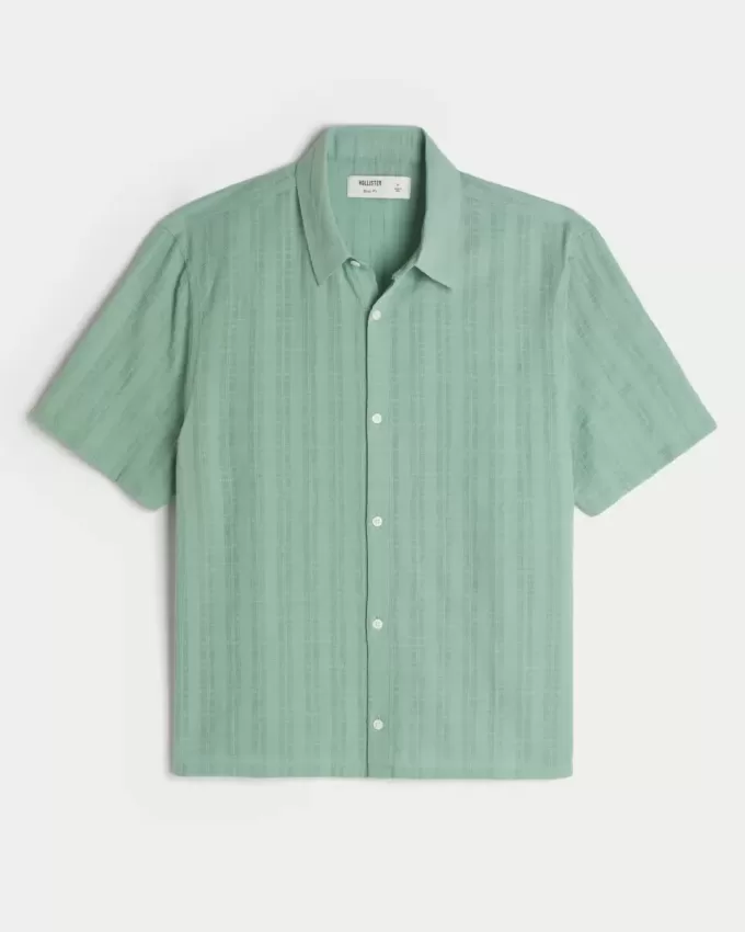 Boxy Short-Sleeve Shirt