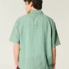 Boxy Short-Sleeve Shirt