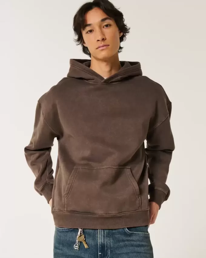 Boxy Washed Hoodie