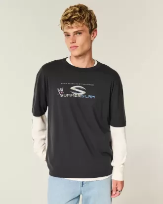 Boxy WWE SummerSlam Graphic Tee