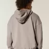 Boxy Zip-Up Hoodie