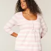 Cable-Knit Babydoll Sweater
