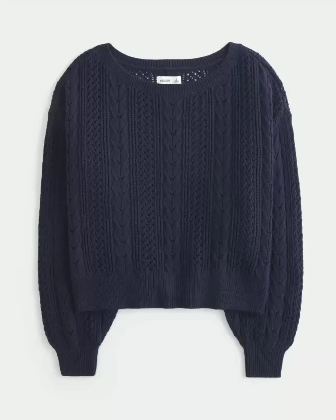 Cable-Knit Sweater