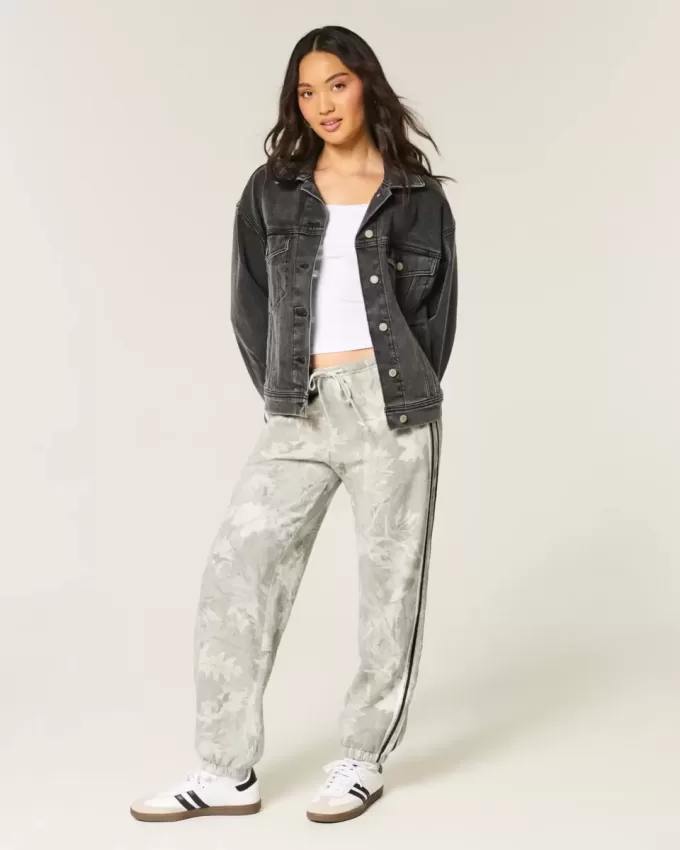 Camo Baggy Fleece Joggers