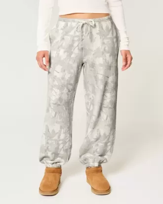 Camo Baggy Fleece Joggers
