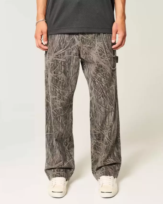 Camo Baggy Painter Jeans