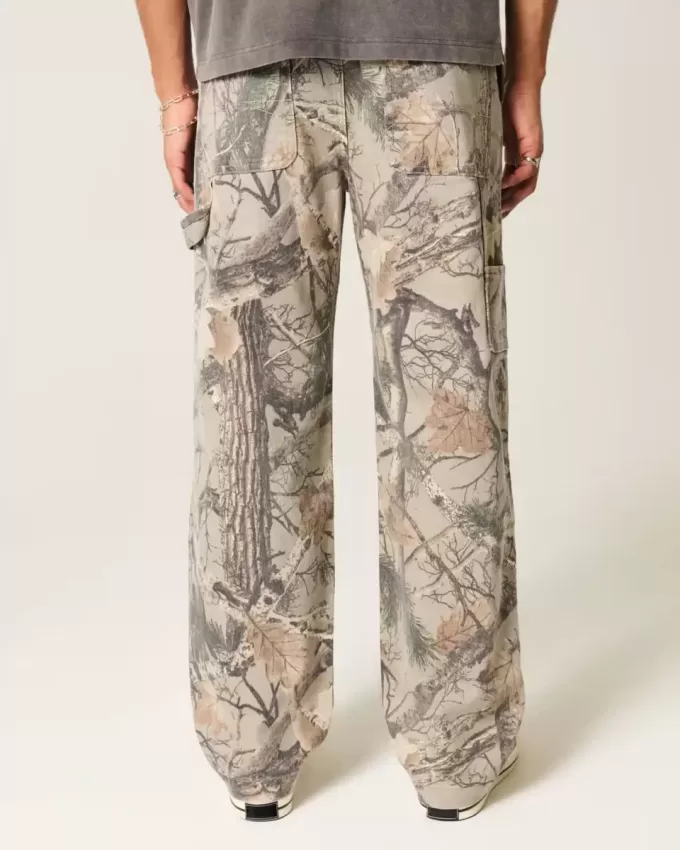 Camo Baggy Painter Jeans