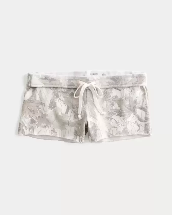 Camo Mini Fleece Shorts
