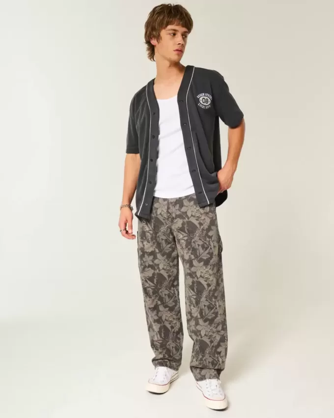 Camo Skater Baggy Painter Jeans