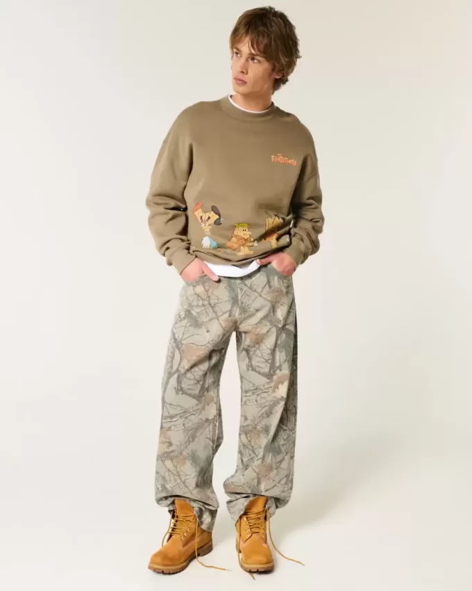 Camo Super Baggy Jeans
