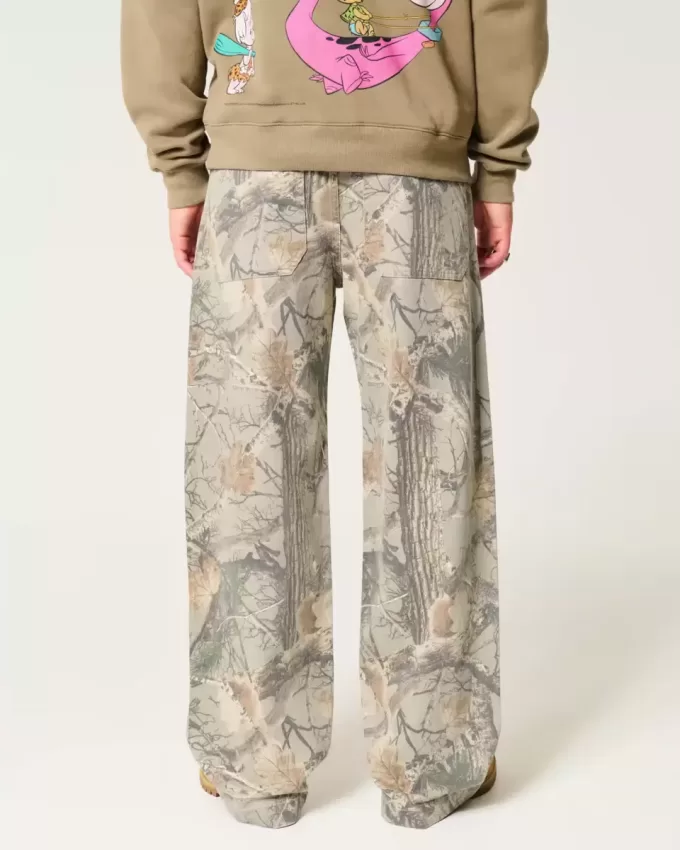Camo Super Baggy Jeans
