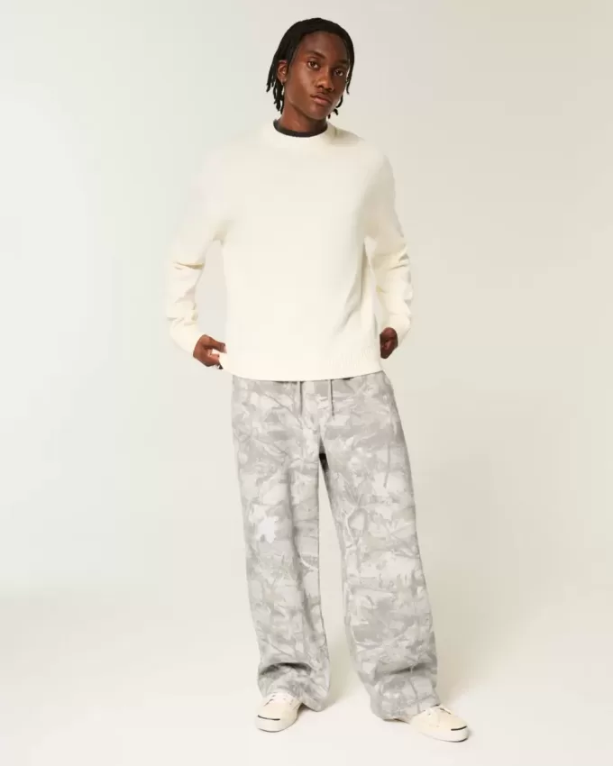 Camo Super Baggy Sweatpants