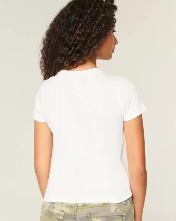 Cat Graphic Baby Tee