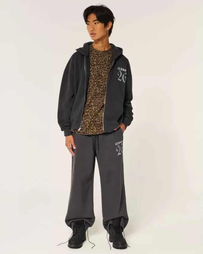Class of 26 Graphic Super Baggy Sweatpants