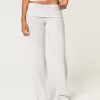 Cozy Knit Foldover Waist Sleep Pants