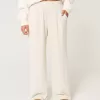 Cozy Ribbed Baggy Pants