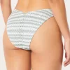 Crochet-Style High-Leg Cheeky Bikini Bottom