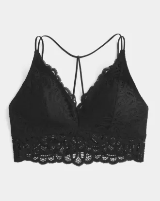 Crochet-Style Lace Bralette