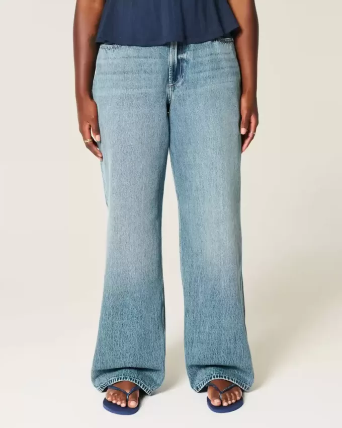 Curvy High-Rise Baggy Jeans