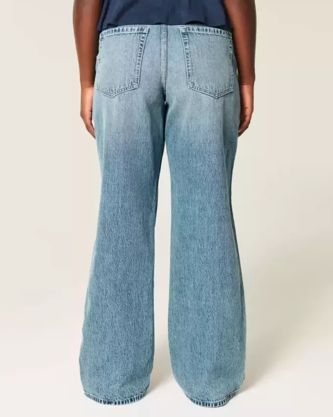 Curvy High-Rise Baggy Jeans
