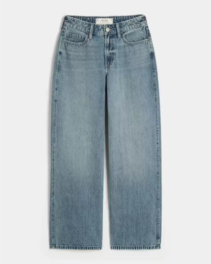 Curvy High-Rise Baggy Jeans