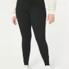 Curvy High-Rise Black Jean Leggings