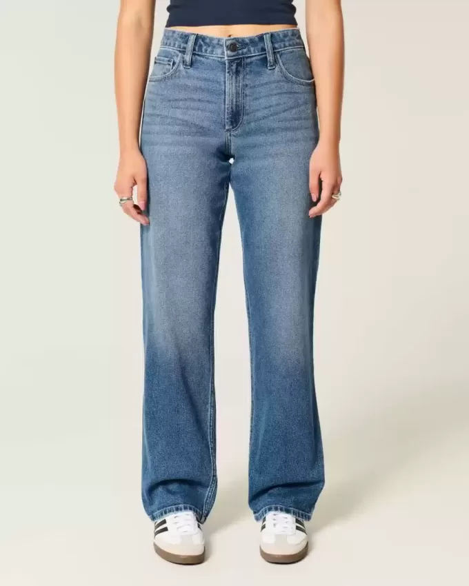 Curvy High-Rise Dad Jeans