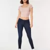 Curvy Low-Rise Dark Wash Super Skinny Jeans