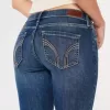 Curvy Low-Rise Dark Wash Super Skinny Jeans