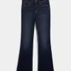 Curvy Mid-Rise Dark Wash Boot Jeans