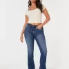 Curvy Mid-Rise Medium Wash Boot Jeans