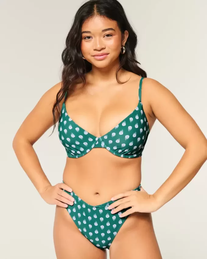 Curvy Plunge Underwire Bikini Top